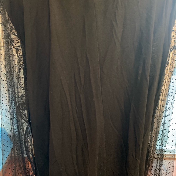 Belldini black plus size 3x with mesh sleeves so pretty - Picture 6 of 10